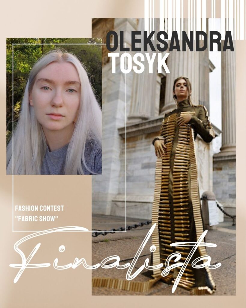 The Fashion Propellant-Fabric Show-fashion competition-finalist-oleksandra tosyk